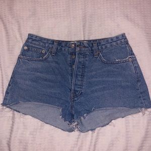 Reformation Jean shorts